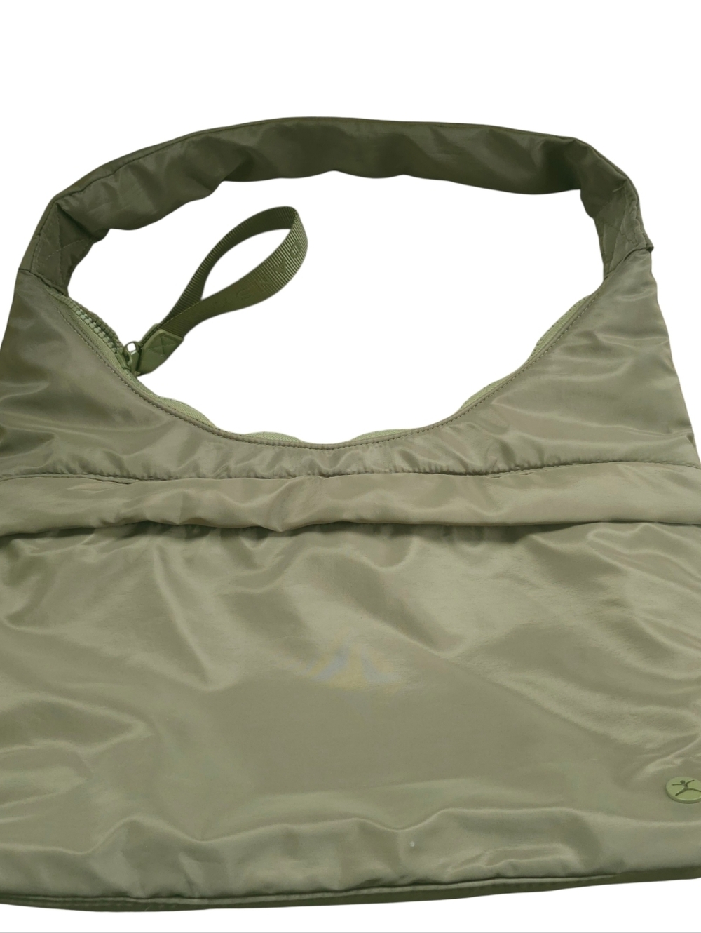 Danskin Olive Green Nylon Shoulder Bag